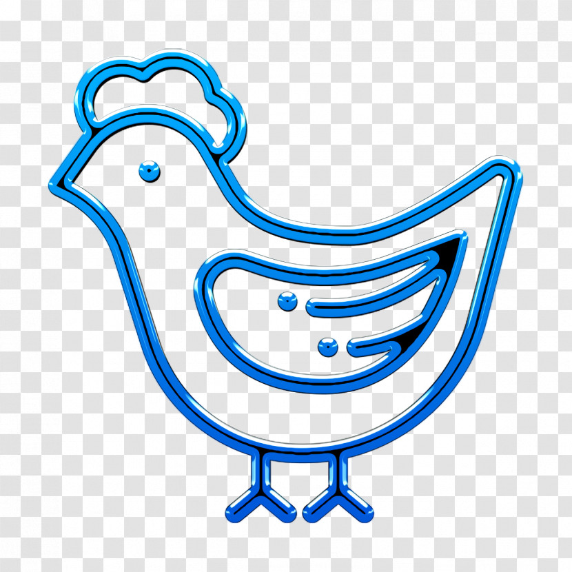 Chicken Icon Agriculture Icon Transparent PNG