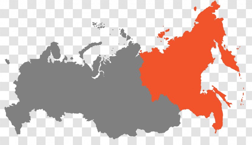 Far Eastern Federal District Image Europe Vector Graphics - 2018 Map Of Russia Transparent PNG