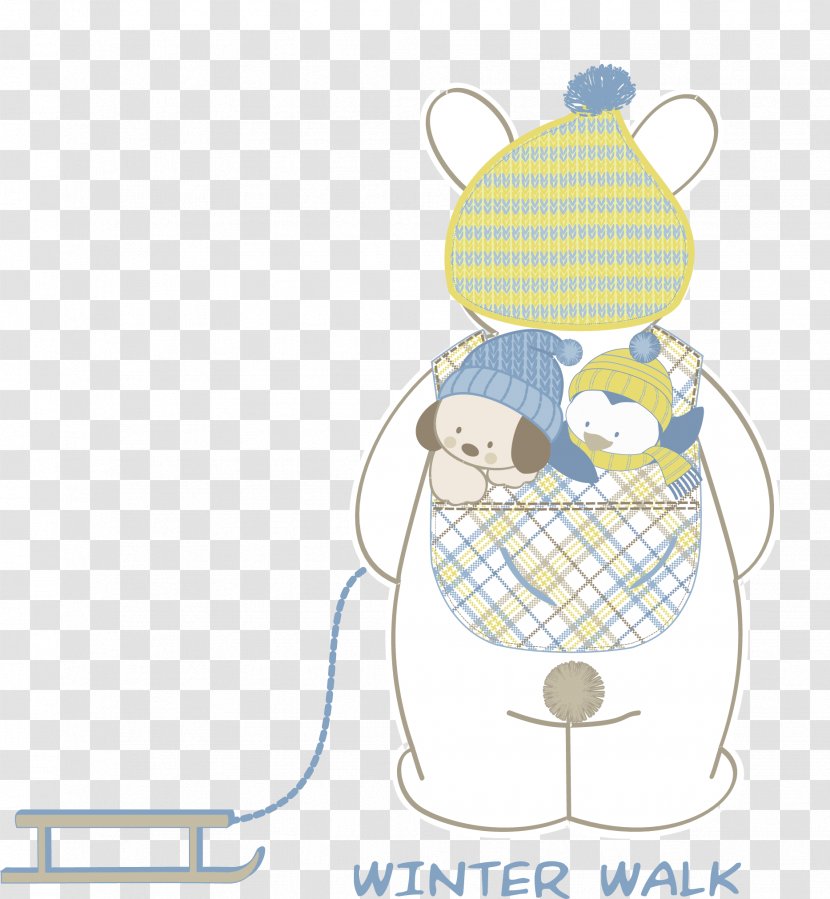 Euclidean Vector Clip Art - Cartoon - Bear Back Transparent PNG