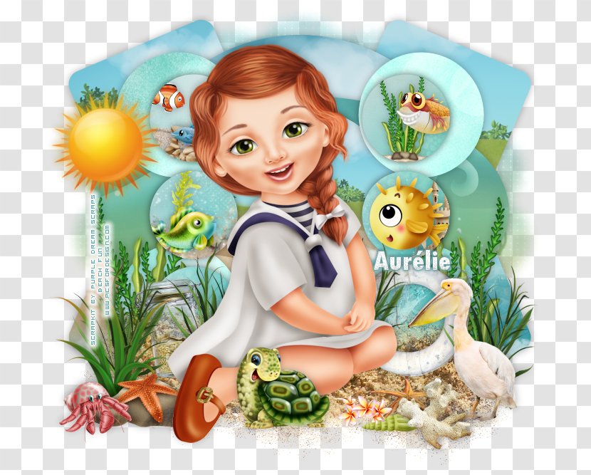 Flower Illustration Cartoon Toddler Character - Child Transparent PNG
