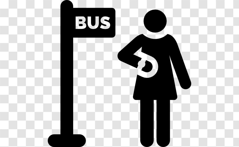 Bus Stop Clip Art - Signage Transparent PNG
