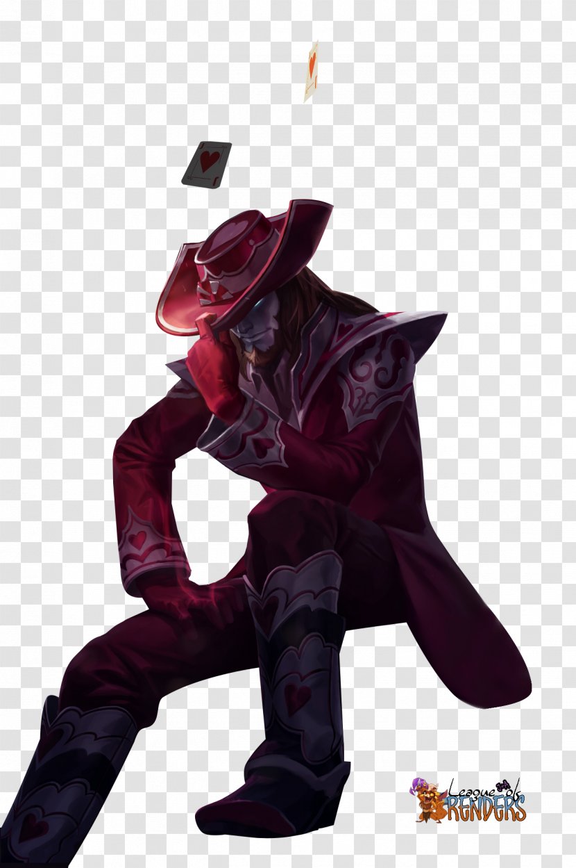 League Of Legends Fate/stay Night - Rendering - Twisted Fate Transparent Transparent PNG