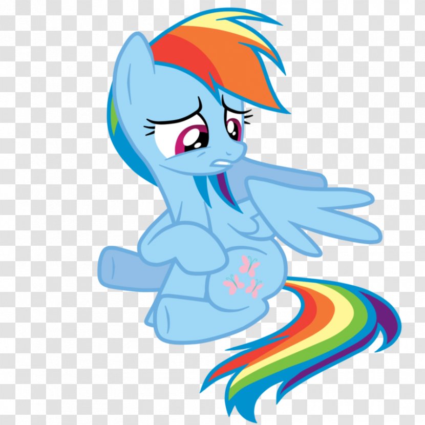Rainbow Dash Pinkie Pie Rarity Pony Applejack - Heart - Night Transparent PNG