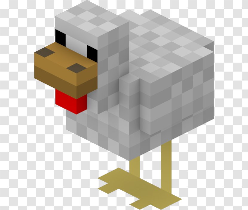 Minecraft: Pocket Edition Chicken As Food Mob - Minecraft Transparent PNG