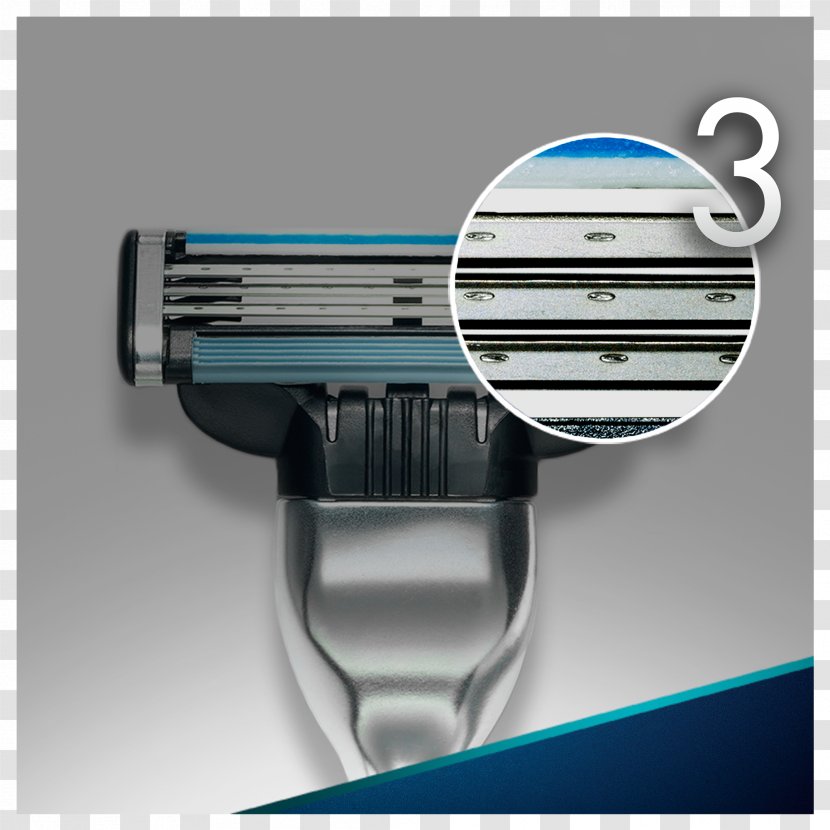 Gillette Mach3 Razor Shaving Rakblad - Personal Care Transparent PNG