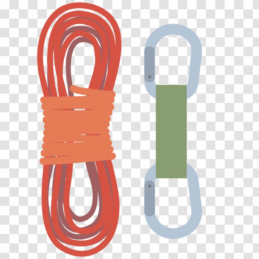 Rope Climbing - Padlock - Vector Transparent PNG