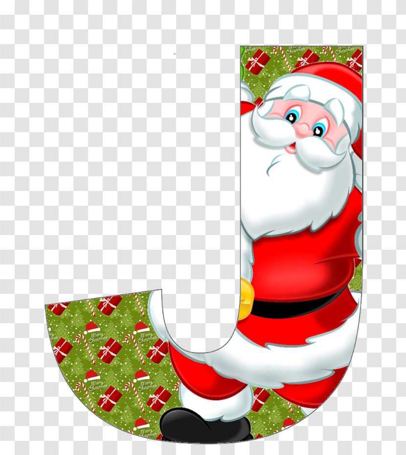 Santa Claus Letter Alphabet Christmas Clip Art Transparent PNG