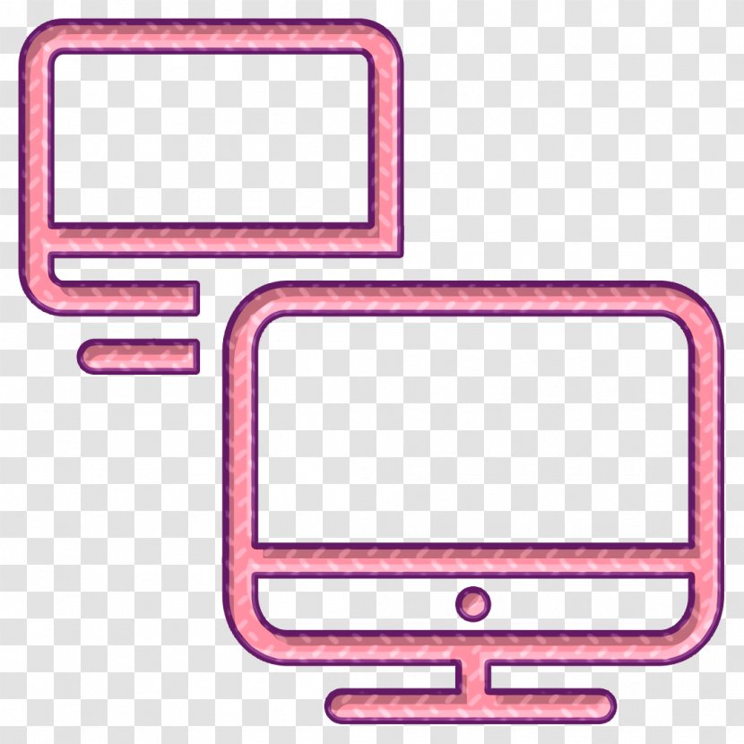 Computer Icon Network Streamline - Rectangle Transparent PNG