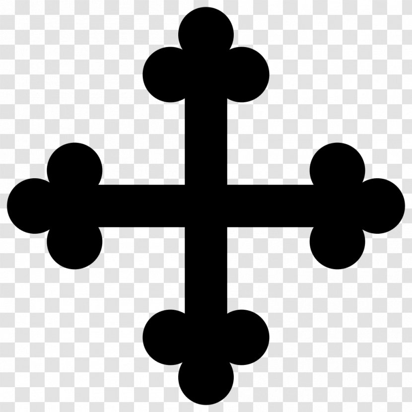 Crosses In Heraldry Cross Fleury Christian - Kleeblattkreuz Transparent PNG