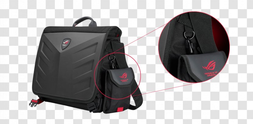 Laptop ASUS ROG RANGER Backpack 90XB0310-BBP010 Republic Of Gamers Messenger Bags - Asus - Bag Transparent PNG
