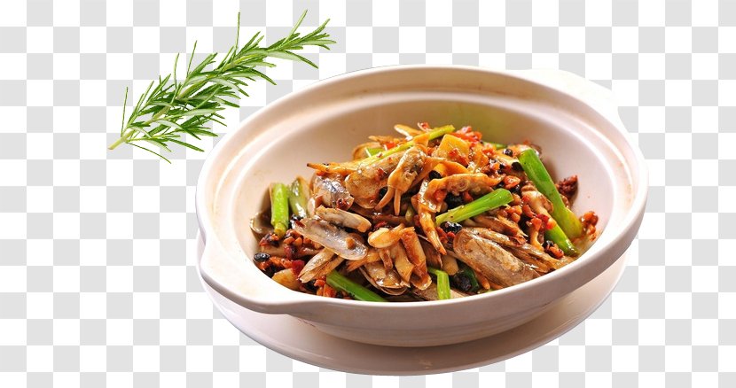 Twice Cooked Pork Seafood Solenidae Chinese Cuisine Thai - Delicious Fried Razor Clams Transparent PNG