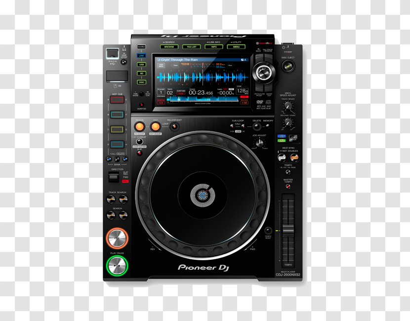 CDJ-2000 CDJ-900 Pioneer DJ Audio - Media Player - Cdj Transparent PNG