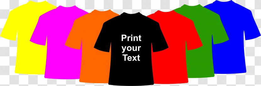 Printed T-shirt Printing Graphic Design Brand - Advertising Transparent PNG