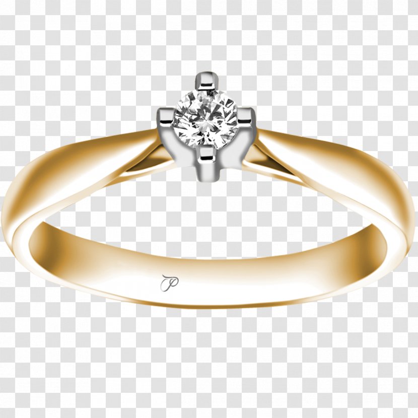 Wedding Ring Jewellery Gold Yellow - Diamond Transparent PNG