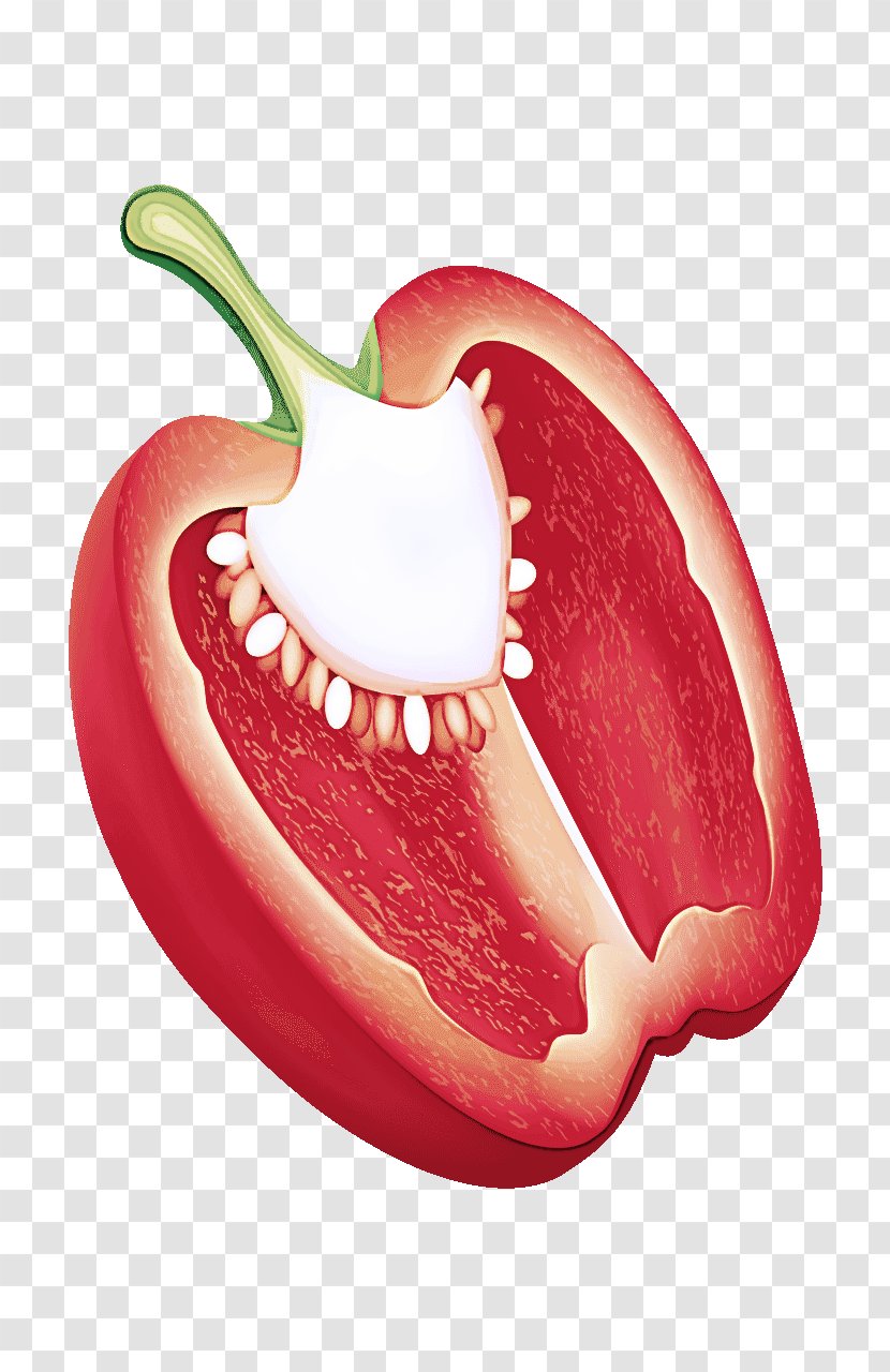 Mouth Plant Lip Paprika Food - Vegetable Natural Foods Transparent PNG
