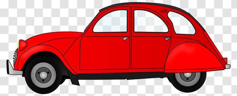 Sports Car Citroën 2CV Clip Art - Model - Animation Transparent PNG