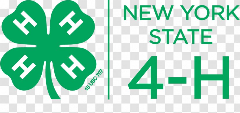 4-H Logo Great New York State Fair National Youth Summit On Healthy Living Emblem - Tree - Positive Development Resource Manual Transparent PNG