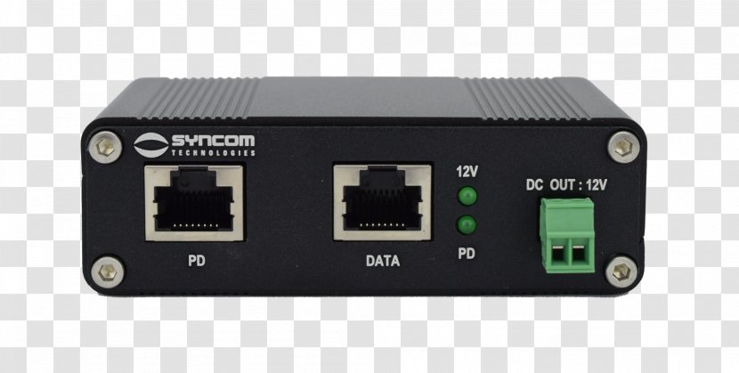 Power Over Ethernet Gigabit RF Modulator IEEE 802.3at - Converters - Amplifier Transparent PNG