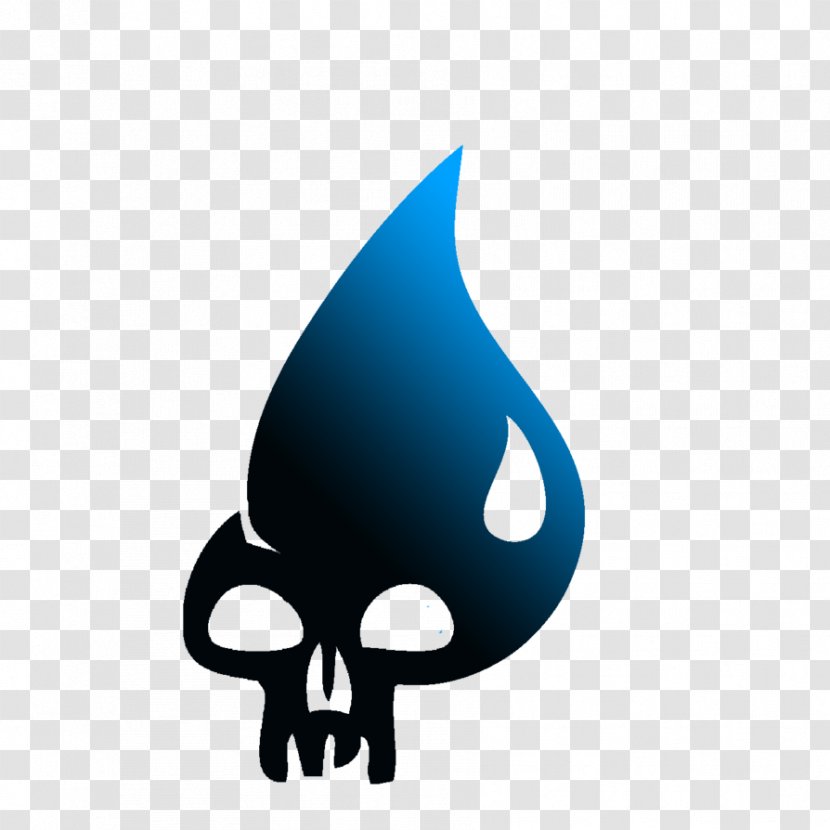 Magic: The Gathering Symbol Azure Blue - Logo Transparent PNG