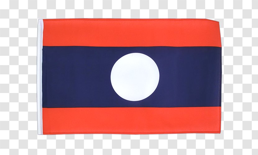 03120 Flag Rectangle - Blue - Of Laos Transparent PNG
