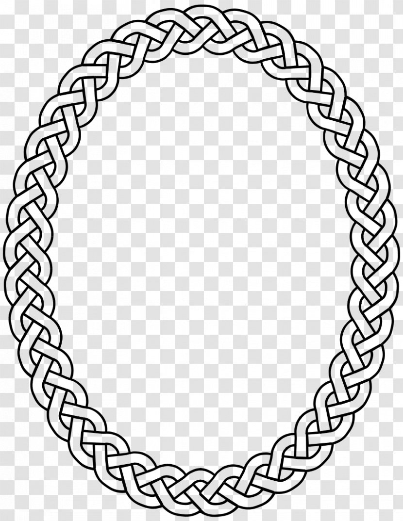 Celtic Knot Celts Art Braid Clip - Text - Rope Border Transparent PNG