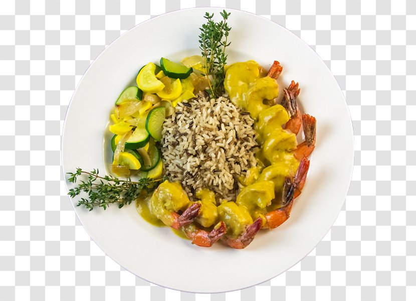 Shrimp Curry Coconut Jujeh Kabab Food Vegetarian Cuisine - Dish - Shrimps Transparent PNG