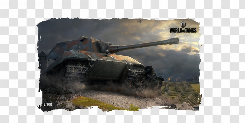 World Of Tanks Blitz Desktop Wallpaper Panzerkampfwagen E-100 - Motor Vehicle - Tank Transparent PNG