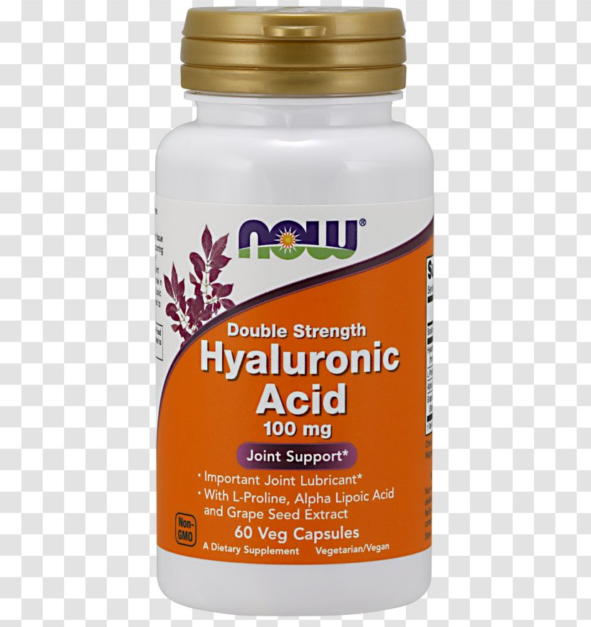 Dietary Supplement Hyaluronic Acid Lipoic Magnesium Capsule - Stevia Transparent PNG