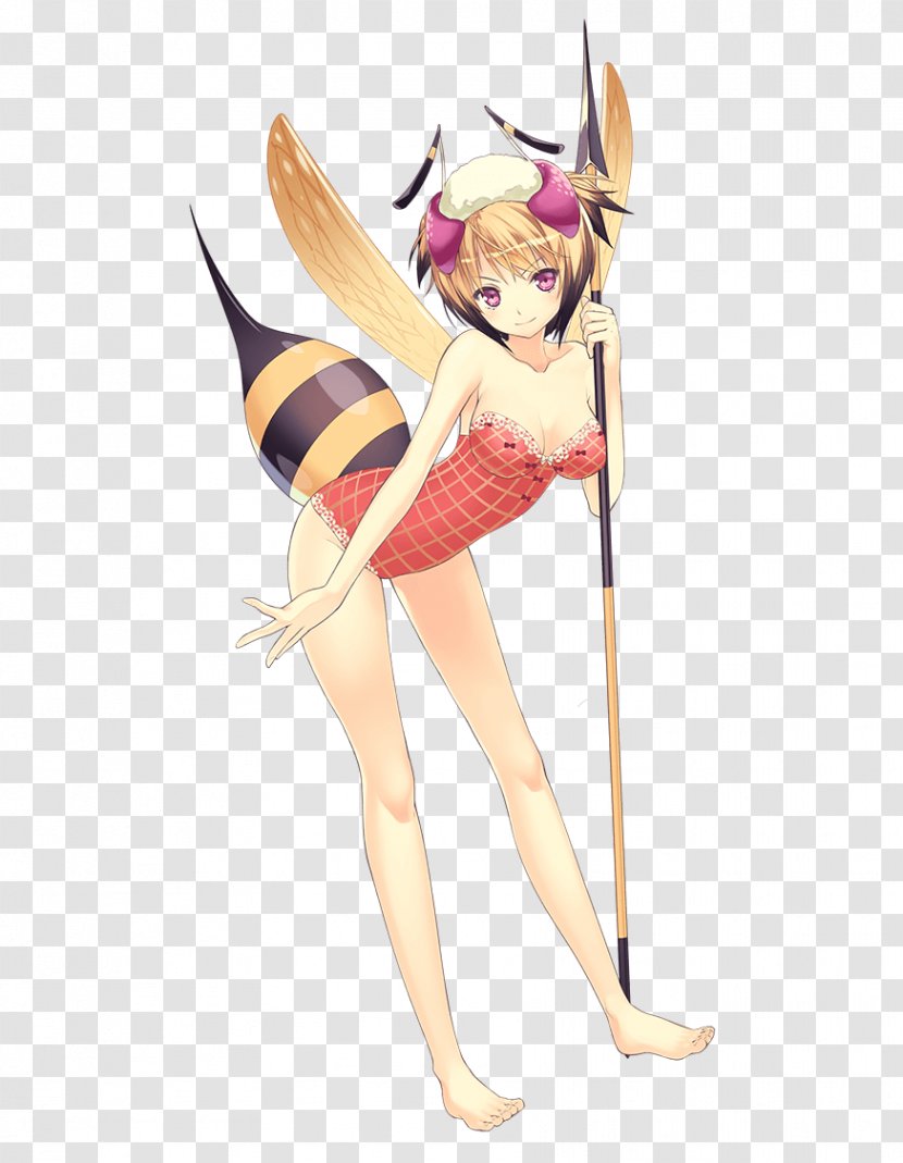 Moe Chronicle Africanized Bee Meoro - Heart Transparent PNG