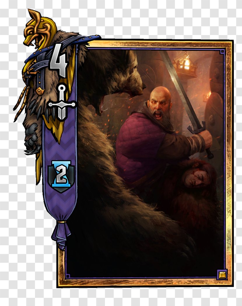 Gwent: The Witcher Card Game 3: Wild Hunt – Blood And Wine CD Projekt Playing Berserker - Cd Transparent PNG