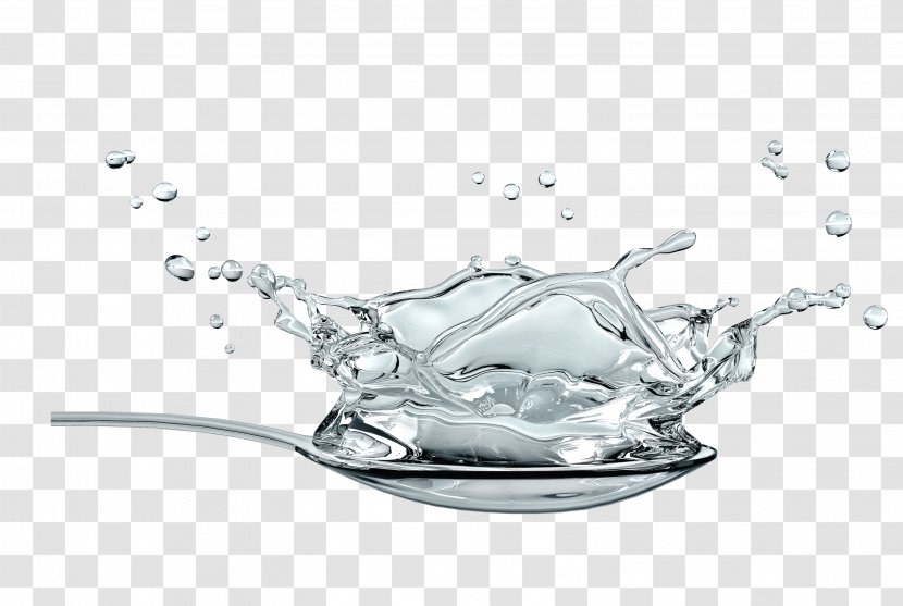 Water Softening Spoon Drop - A Of Transparent PNG