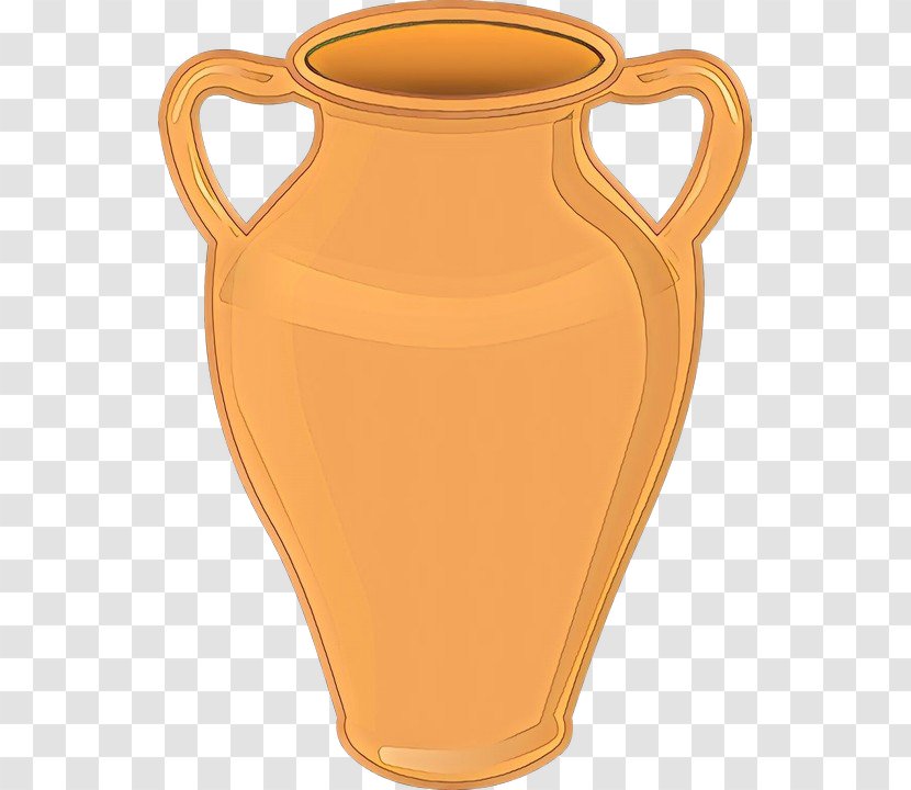 Orange Background - Earthenware - Pitcher Artifact Transparent PNG