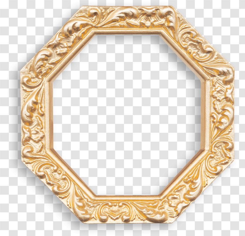 Picture Frames 01504 Rectangle Image - Brass - FrameGold Transparent PNG