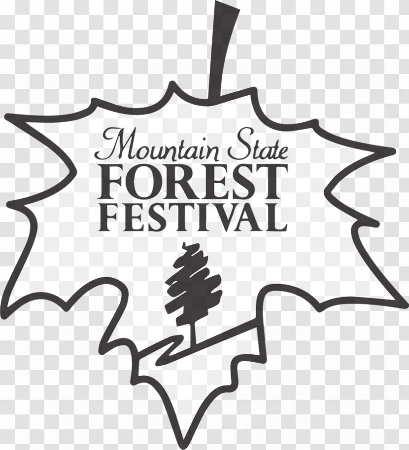 Mountain State Forest Festival West Virginia Public Broadcasting Mountain, WVPB - Black And White Transparent PNG