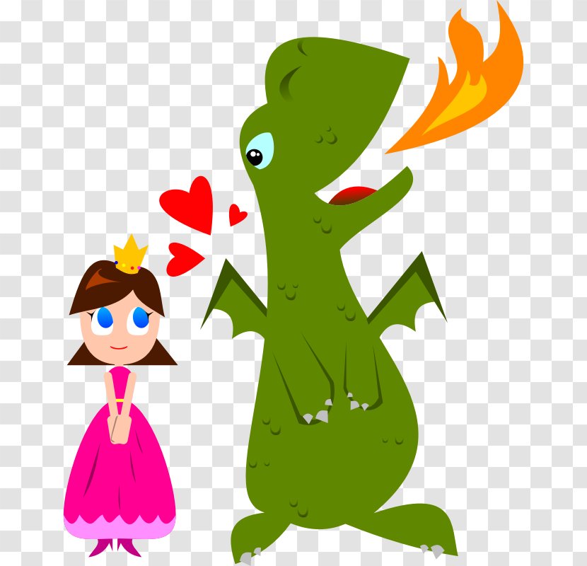 Princess And Dragon Clip Art - Plant - Castle Transparent PNG