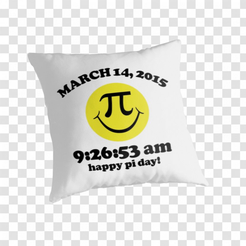 Smiley Cushion Pillow Pi Day Textile - Face Transparent PNG