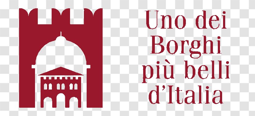 Borghi Logo Brand Coat Of Arms Font - Red - Lago De Garda Transparent PNG