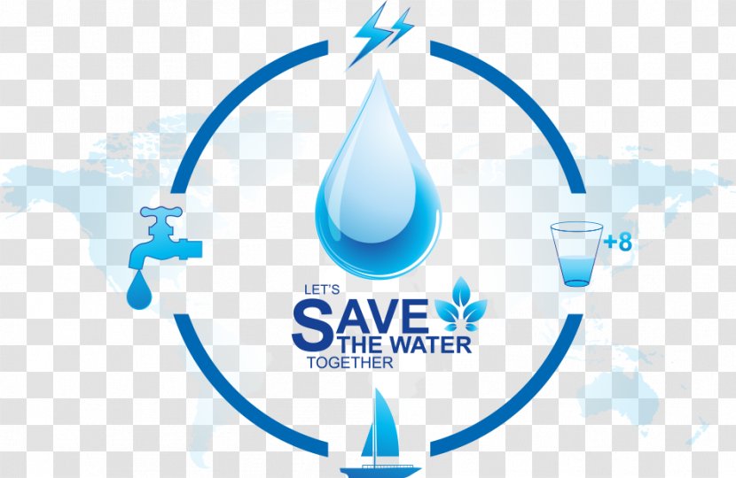 Infographic Water Drop - Tap - Vector Transparent PNG