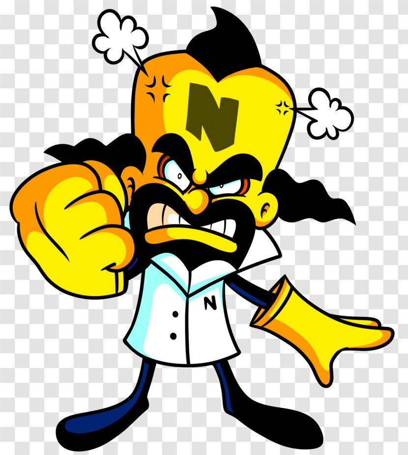 Crash Twinsanity Of The Titans Doctor Neo Cortex Neocortex Cerebral - Art Transparent PNG