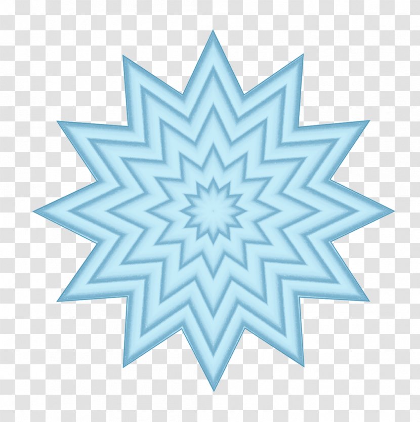 Logo Islam - Star - Light Blue Transparent PNG