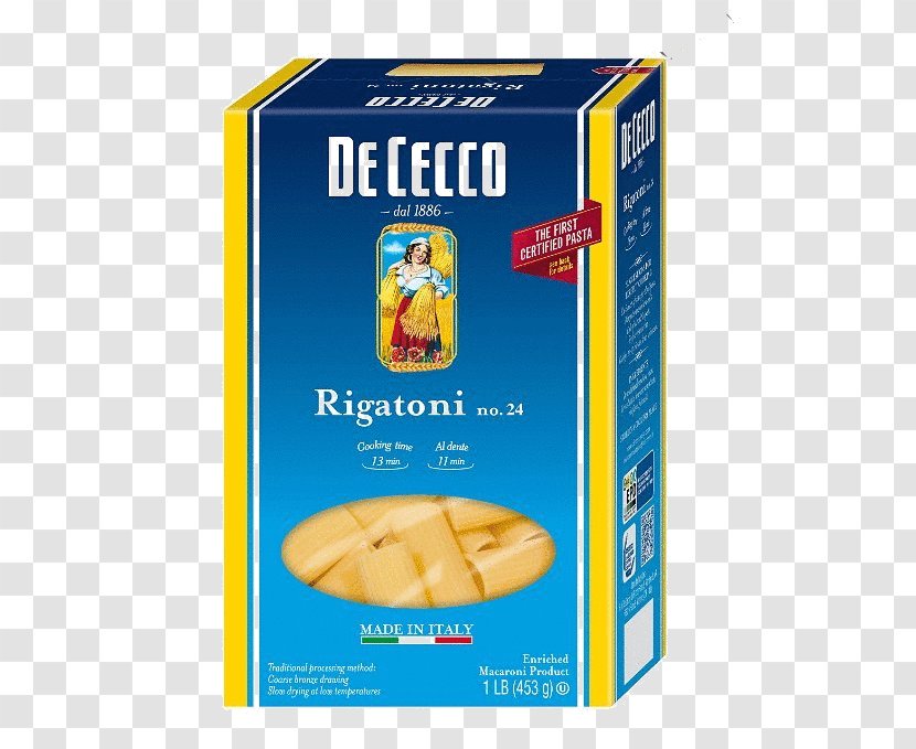 De Cecco Pasta Acini Di Pepe Italian Cuisine - Orzo - Rigatoni Transparent PNG