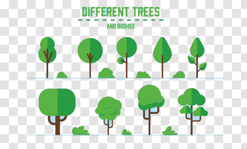 Leaf Text Green Illustration - Tree Flat Design Transparent PNG