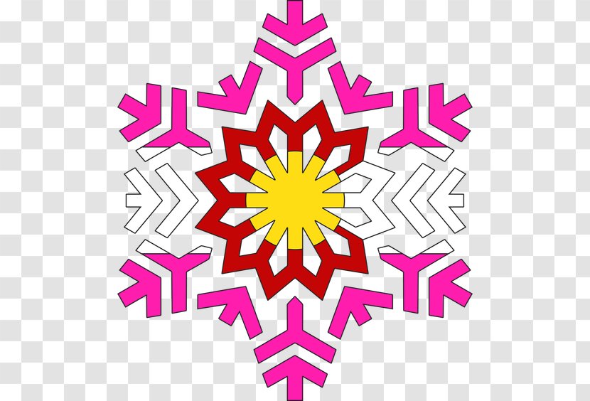 Snowflake Crystal Second-Hand Uniform Sale Aerial Dance Festival - Pink - Snow Banner Transparent PNG