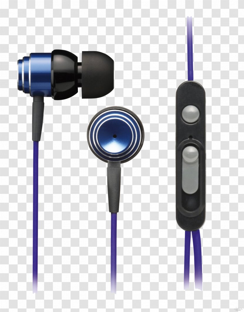 Headphones Television Blue - Headset - Creative Transparent PNG