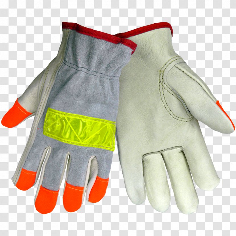 High-visibility Clothing Glove Leather International Safety Equipment Association - Added Value Printing Custom Hard Hats - Cut-resistant Gloves Transparent PNG
