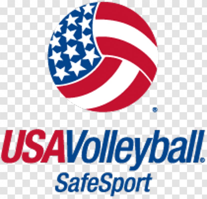 Sitting Volleyball Logo Brand USA Transparent PNG
