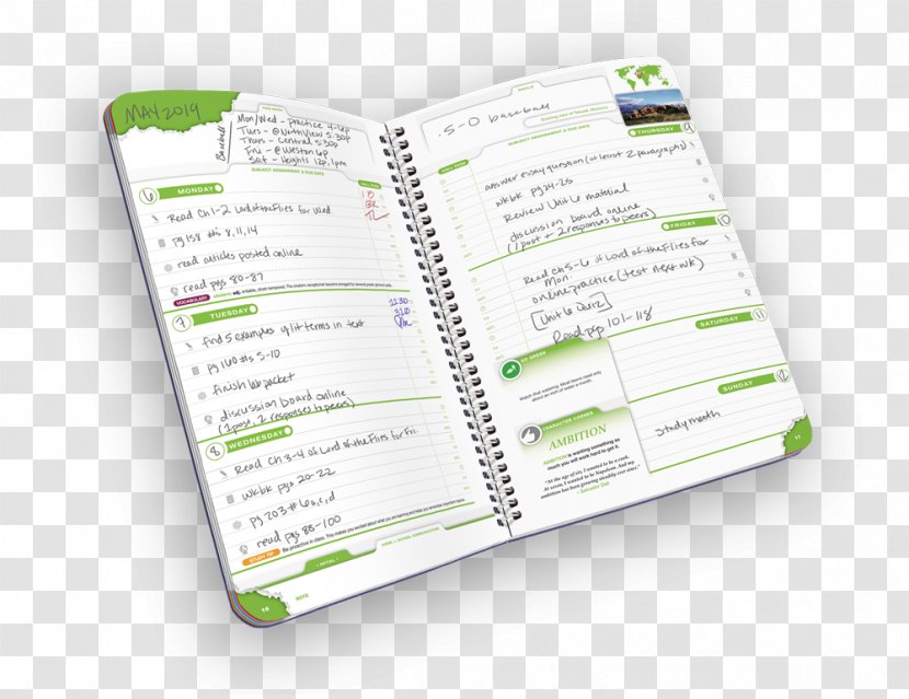 Product Design Brand Font - School Book Transparent PNG