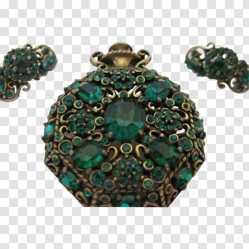Turquoise Brooch Jewellery - Gemstone Transparent PNG