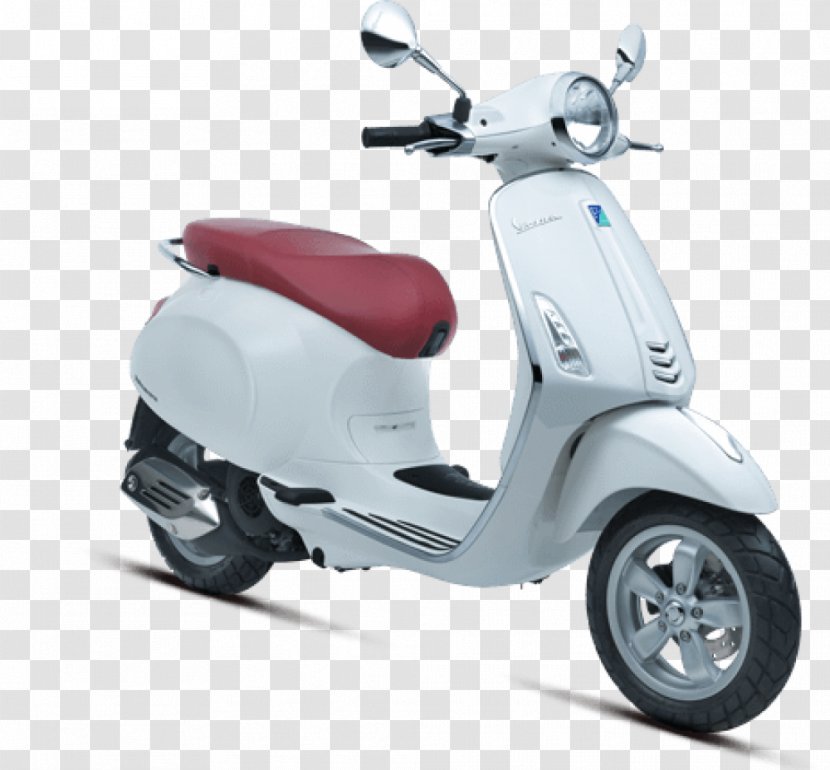 Piaggio Scooter Vespa Primavera Sprint - Motorized Transparent PNG