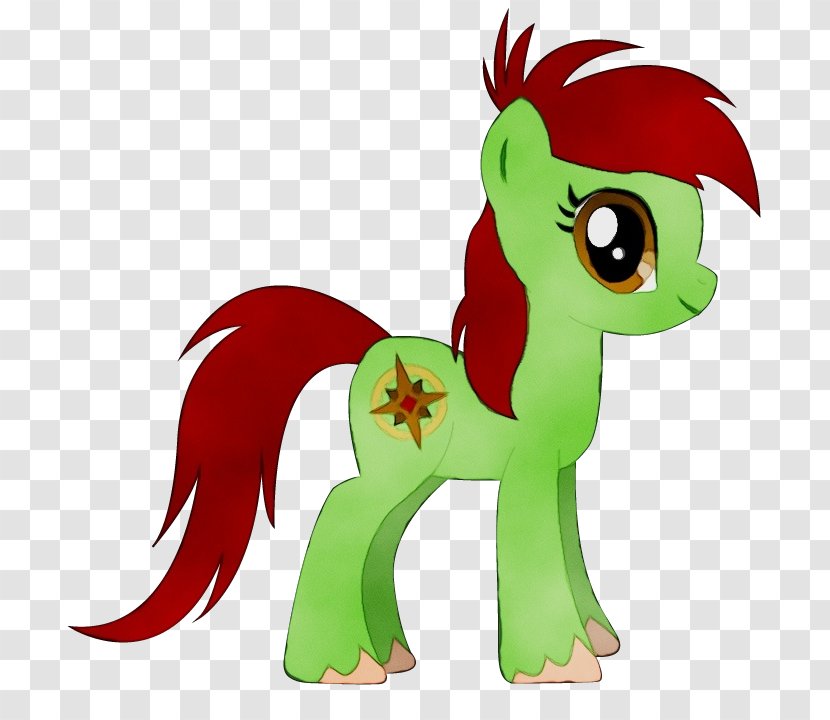 Watercolor Rose - Horse - Smile Animation Transparent PNG